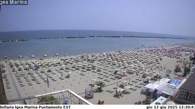 immagine della webcam nei dintorni di San Mauro Pascoli: webcam Bellaria Igea Marina