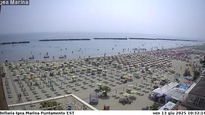 immagine della webcam nei dintorni di San Mauro Pascoli: webcam Bellaria Igea Marina