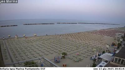 immagine della webcam nei dintorni di San Mauro Pascoli: webcam Bellaria Igea Marina