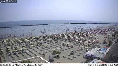 immagine della webcam nei dintorni di San Mauro a Mare: webcam Bellaria Igea Marina