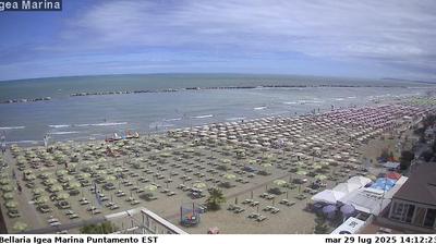 immagine della webcam nei dintorni di San Mauro a Mare: webcam Bellaria Igea Marina