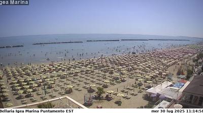 immagine della webcam nei dintorni di Rimini: webcam Bellaria Igea Marina