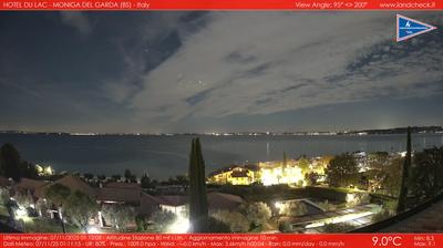 immagine della webcam nei dintorni di Peschiera del Garda: webcam Moniga del Garda