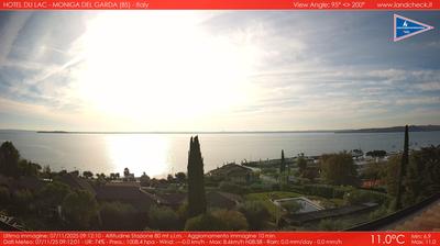 immagine della webcam nei dintorni di Peschiera del Garda: webcam Moniga del Garda