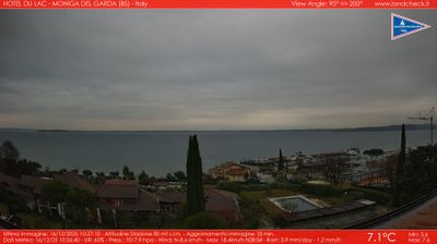 immagine della webcam nei dintorni di Monzambano: webcam Moniga del Garda
