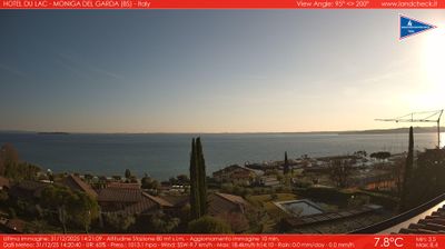 immagine della webcam nei dintorni di Salò: webcam Moniga del Garda