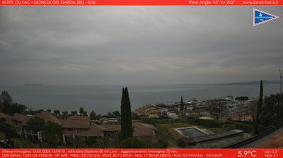 immagine della webcam nei dintorni di Peschiera del Garda: webcam Moniga del Garda