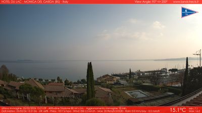 immagine della webcam nei dintorni di Manerba del Garda: webcam Moniga del Garda