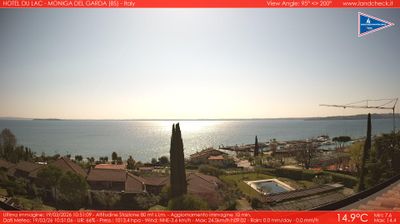 immagine della webcam nei dintorni di Povegliano Veronese: webcam Moniga del Garda