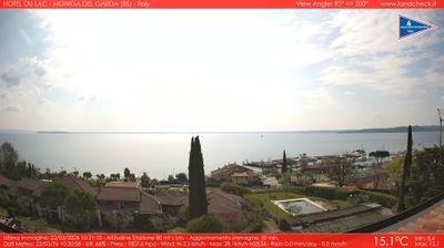 immagine della webcam nei dintorni di Costermano sul Garda: webcam Moniga del Garda