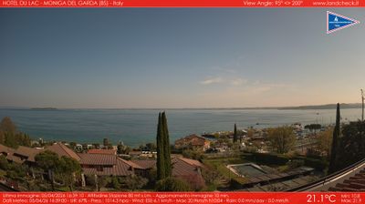 immagine della webcam nei dintorni di Manerba del Garda: webcam Moniga del Garda