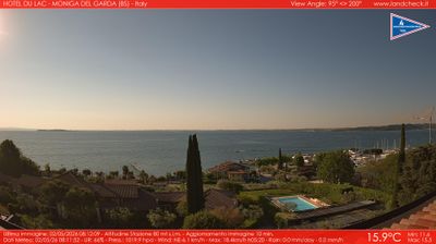 immagine della webcam nei dintorni di San Zeno di Montagna: webcam Moniga del Garda