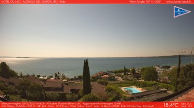 immagine della webcam nei dintorni di San Felice del Benaco: webcam Moniga del Garda