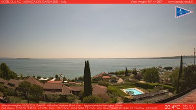 immagine della webcam nei dintorni di San Felice del Benaco: webcam Moniga del Garda