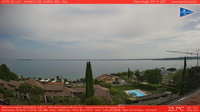 immagine della webcam nei dintorni di Bardolino: webcam Moniga del Garda