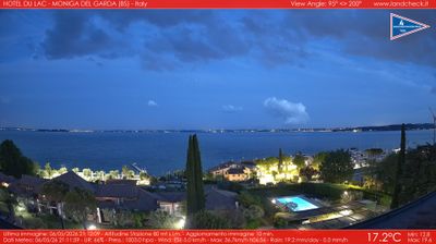 immagine della webcam nei dintorni di Gardaland: webcam Moniga del Garda