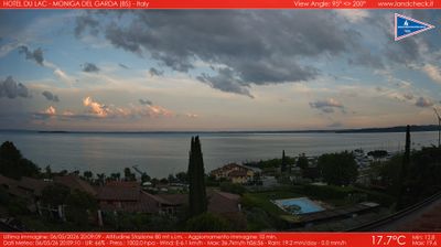 immagine della webcam nei dintorni di Costermano sul Garda: webcam Moniga del Garda