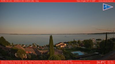 immagine della webcam nei dintorni di Brescia: webcam Moniga del Garda