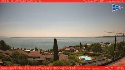 immagine della webcam nei dintorni di Lazise: webcam Moniga del Garda
