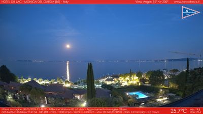 immagine della webcam nei dintorni di Torri del Benaco: webcam Moniga del Garda