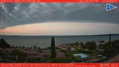 immagine della webcam nei dintorni di Brescia: webcam Moniga del Garda