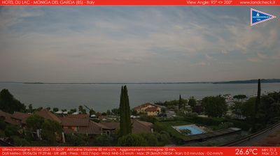 immagine della webcam nei dintorni di Lazise: webcam Moniga del Garda