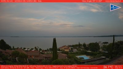 immagine della webcam nei dintorni di Costermano sul Garda: webcam Moniga del Garda