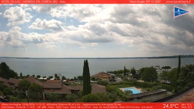 immagine della webcam nei dintorni di Gardaland: webcam Moniga del Garda
