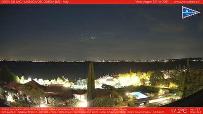 immagine della webcam nei dintorni di Gardaland: webcam Moniga del Garda