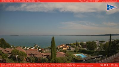 immagine della webcam nei dintorni di San Felice del Benaco: webcam Moniga del Garda