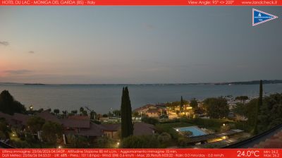 immagine della webcam nei dintorni di Gardaland: webcam Moniga del Garda