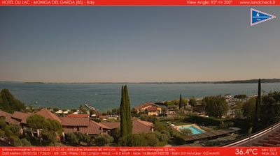immagine della webcam nei dintorni di Affi: webcam Moniga del Garda