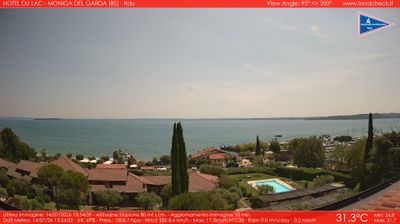 immagine della webcam nei dintorni di Monzambano: webcam Moniga del Garda