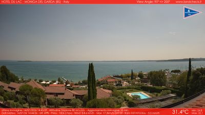 immagine della webcam nei dintorni di Castiglione delle Stiviere: webcam Moniga del Garda