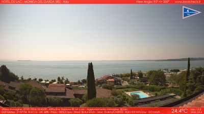 immagine della webcam nei dintorni di Peschiera del Garda: webcam Moniga del Garda