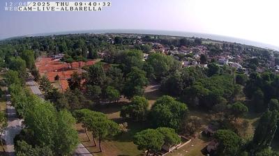 immagine della webcam nei dintorni di Rosolina Mare: webcam Isola Albarella