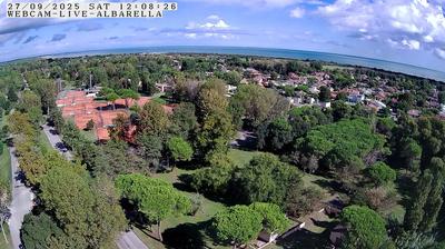immagine della webcam nei dintorni di Rosolina: webcam Isola Albarella
