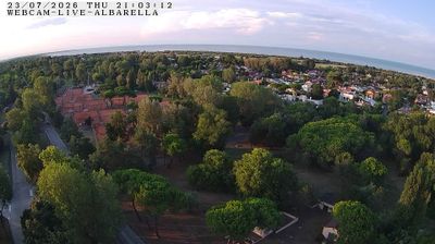 immagine della webcam nei dintorni di Chioggia: webcam Isola Albarella