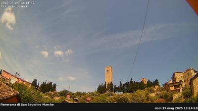 immagine della webcam nei dintorni di Osimo: webcam San Severino Marche