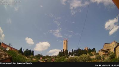 immagine della webcam nei dintorni di Osimo: webcam San Severino Marche