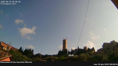 immagine della webcam nei dintorni di Macerata: webcam San Severino Marche