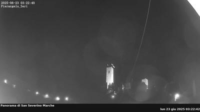 immagine della webcam nei dintorni di Bolognola: webcam San Severino Marche