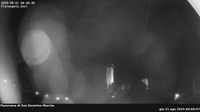 immagine della webcam nei dintorni di Sarnano: webcam San Severino Marche