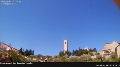 immagine della webcam nei dintorni di Macerata: webcam San Severino Marche