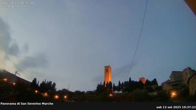 immagine della webcam nei dintorni di Bolognola: webcam San Severino Marche