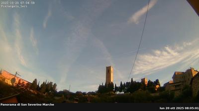 immagine della webcam nei dintorni di Macerata: webcam San Severino Marche
