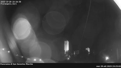 immagine della webcam nei dintorni di Fabriano: webcam San Severino Marche