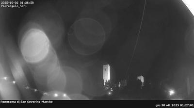 immagine della webcam nei dintorni di Bolognola: webcam San Severino Marche