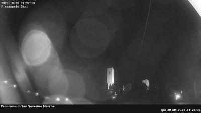 immagine della webcam nei dintorni di Cingoli: webcam San Severino Marche