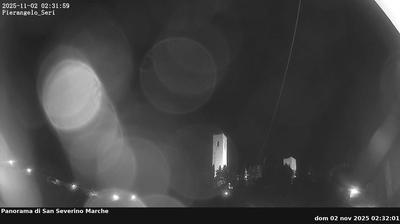 immagine della webcam nei dintorni di Sassotetto: webcam San Severino Marche